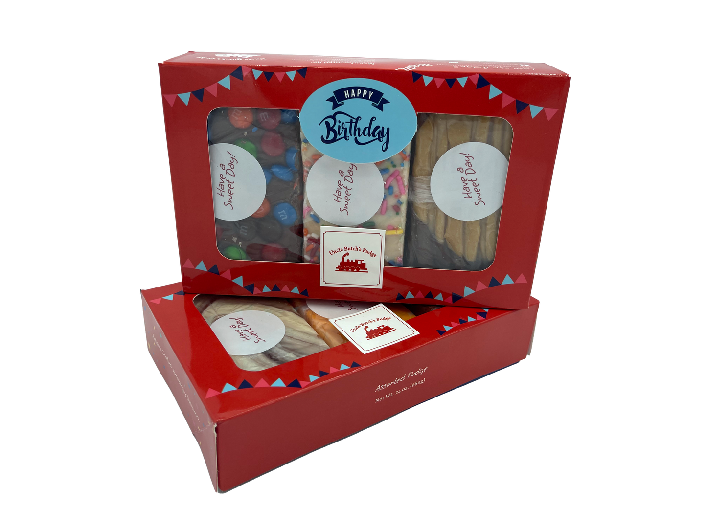 Sugar Free Fudge Gift Variety Box (3 piece - 24 oz)