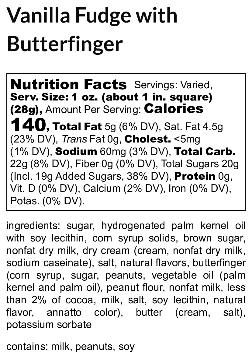 Butterfinger Fudge