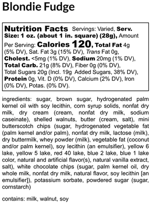 Blondie Fudge extra image