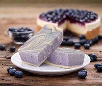 Blueberry Cheesecake Fudge
