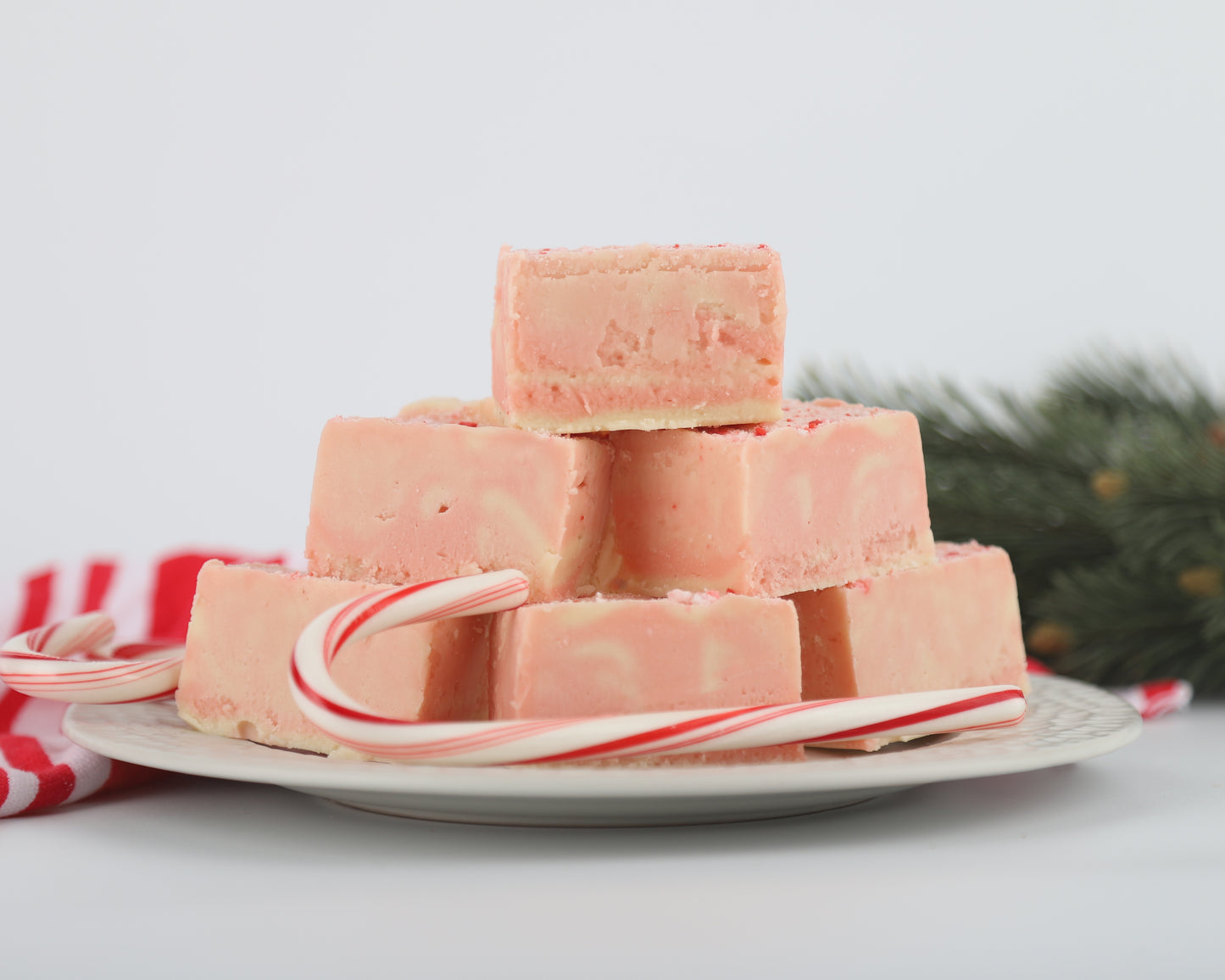 Candy Cane Fudge