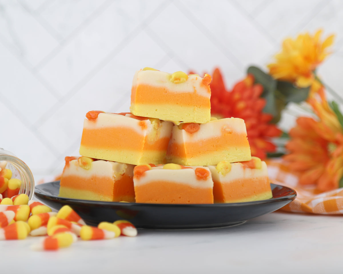Candy Corn Fudge
