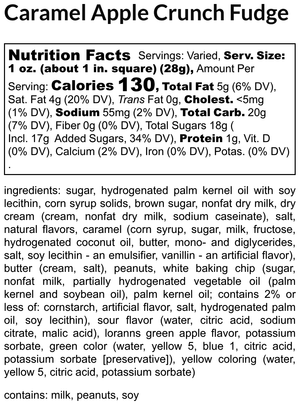 Caramel Apple Crunch Fudge extra image