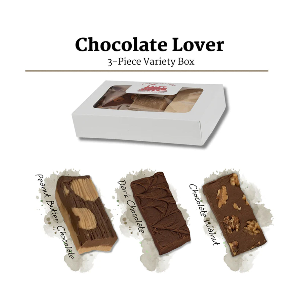 Chocolate Lovers Fudge Variety Pack – Uncle Butch's Fudge