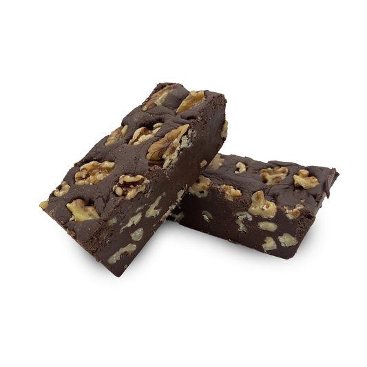 Dark Chocolate Walnut Fudge