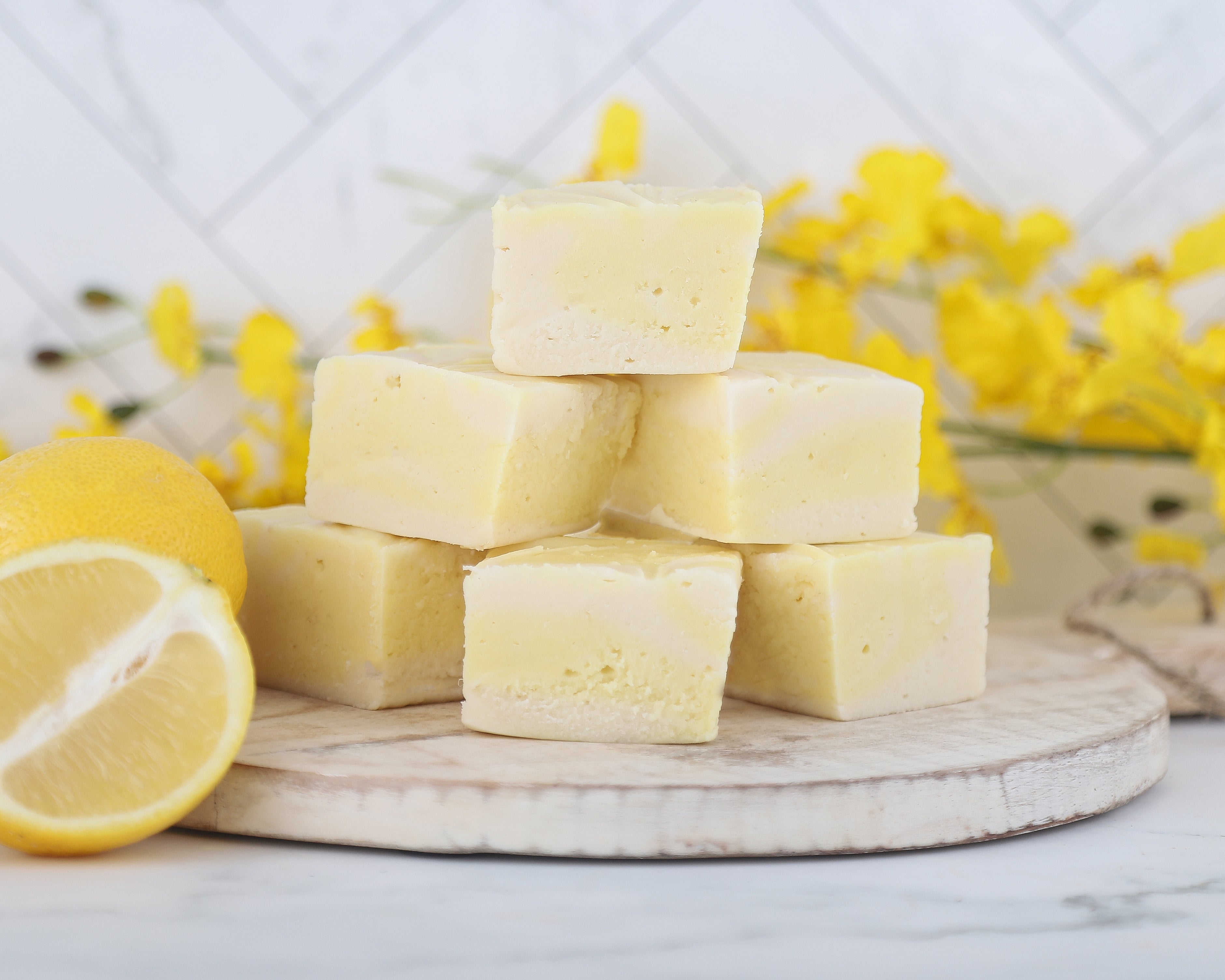 Lemon Meringue Cheesecake Fudge