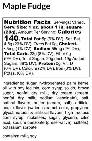 Maple Fudge extra image