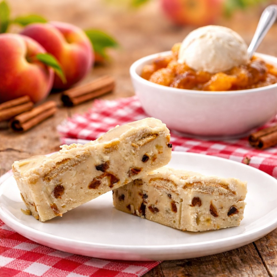 Peach Cobbler Fudge