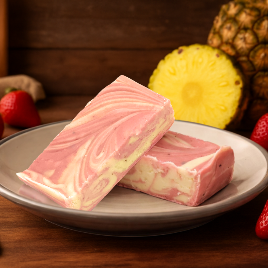 Pineapple Strawberry Fudge