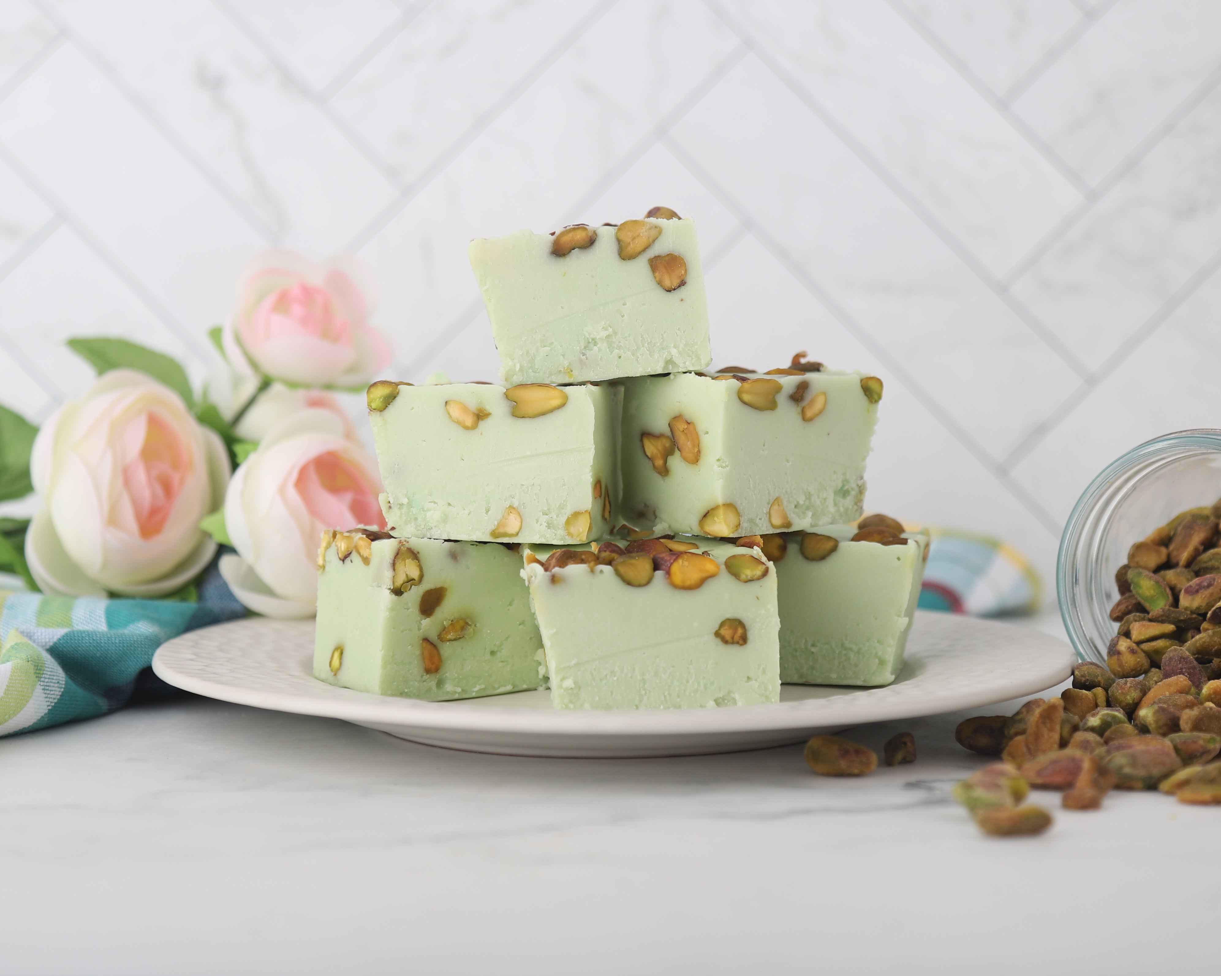 Pistachio Crunch Fudge