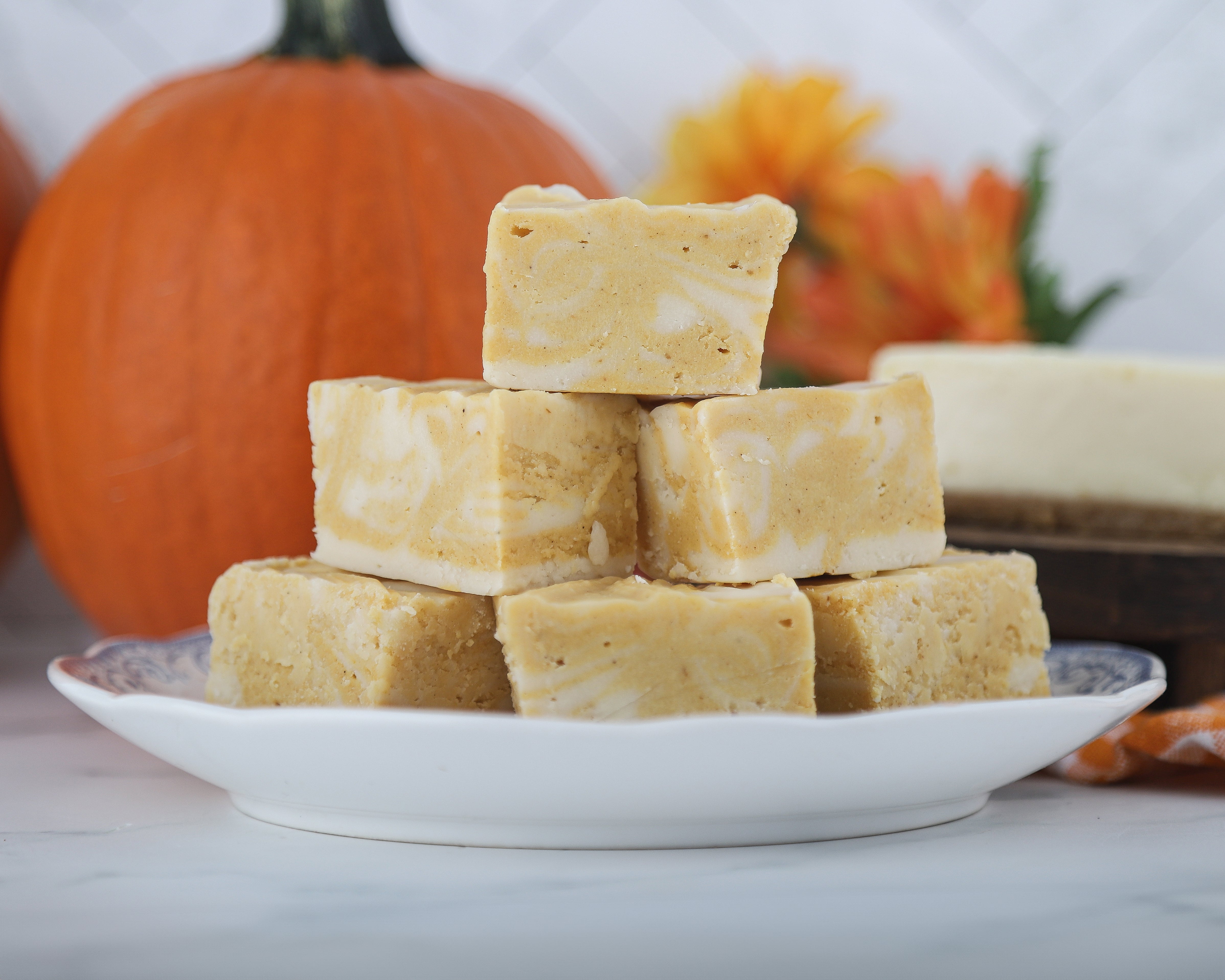 Pumpkin Cheesecake Fudge