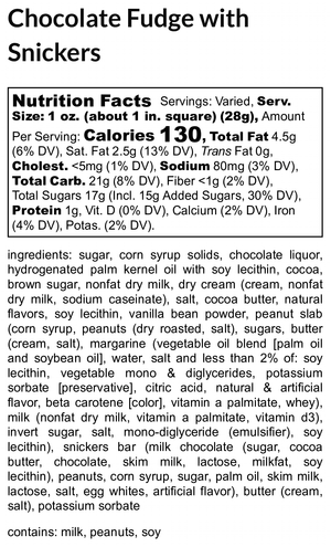 Snickers Fudge extra image
