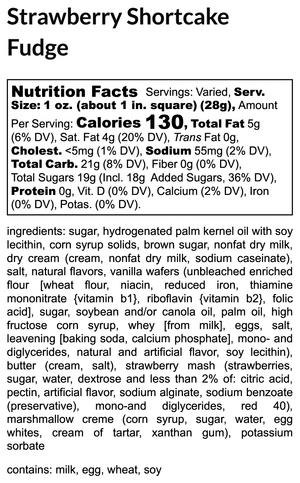 Strawberry Shortcake Fudge extra image