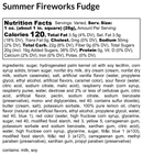 Summer Fireworks Fudge