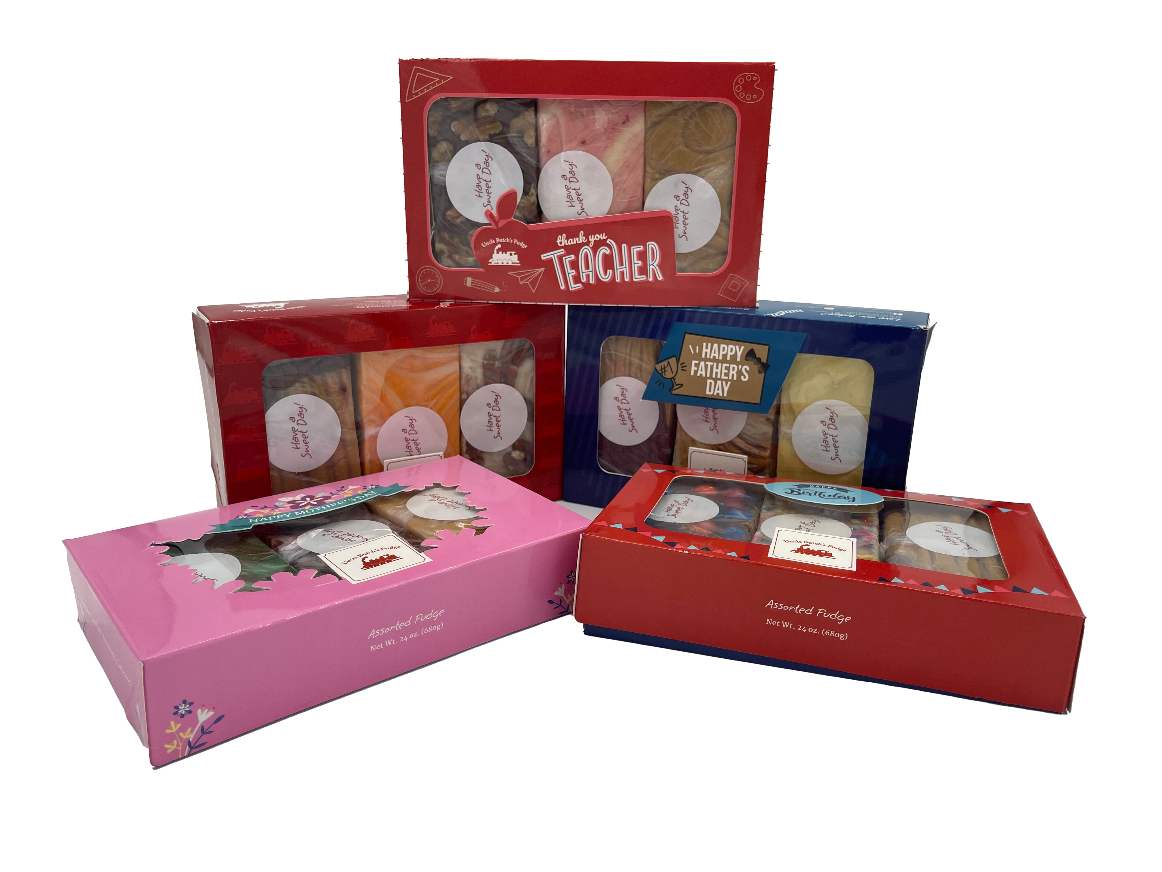 Fudge Gift Variety Box (3 piece - 24 oz)