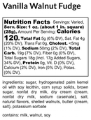 Vanilla Walnut Fudge